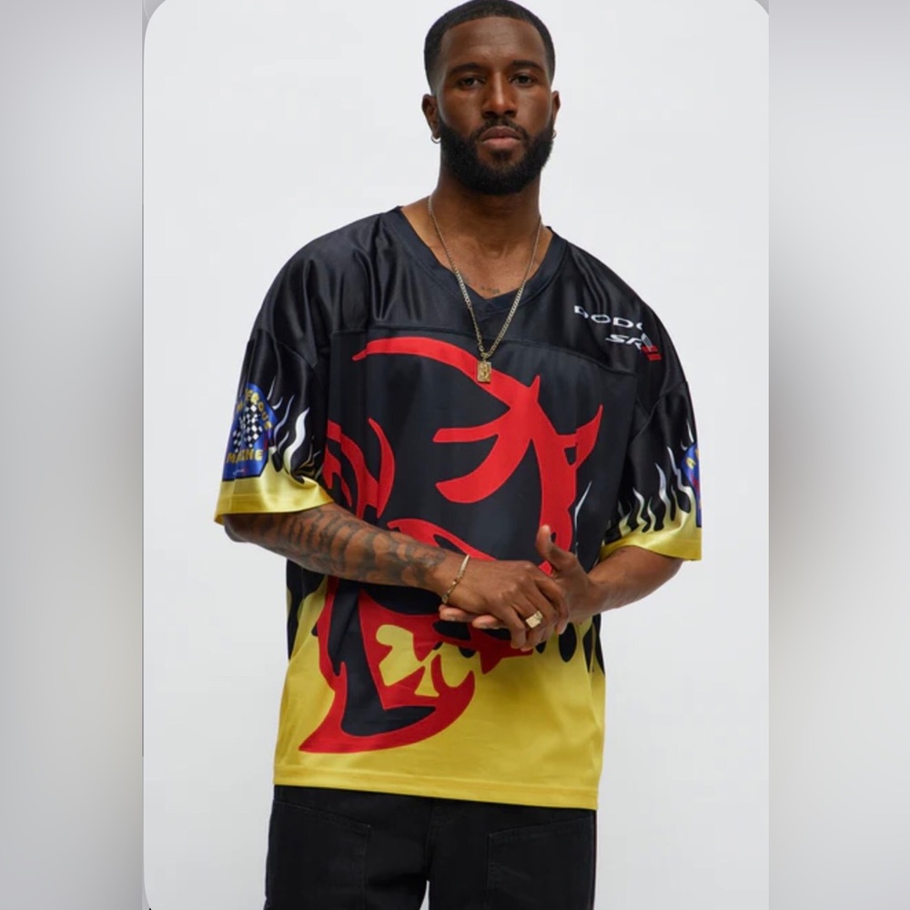 Dodge Hellcat Racing Football Jersey